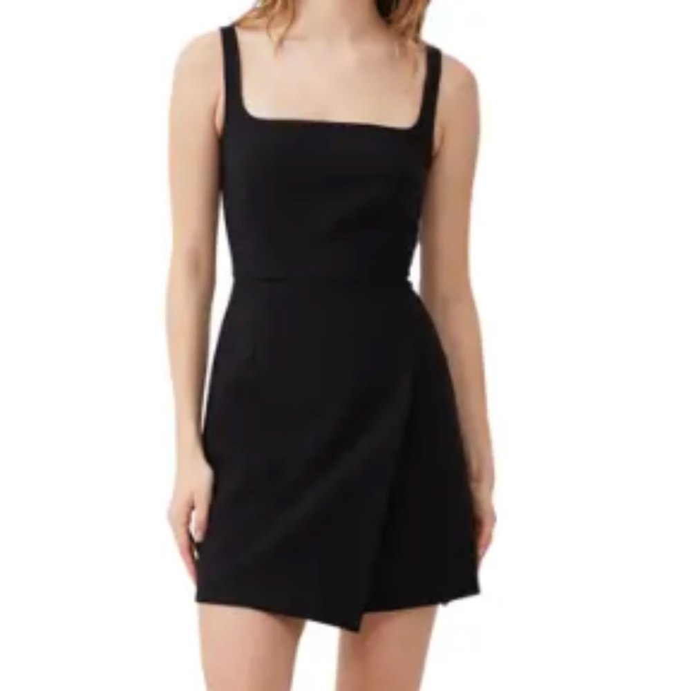 French Connection Women's Whisper Crossover Mini Dress